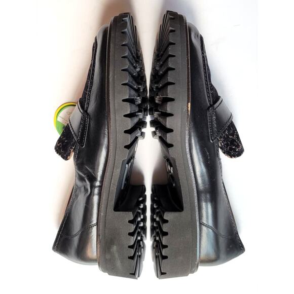 Paul Green Natasha Leopard Print Leather Loafers Size 7.5 NWOB - Picture 3 of 15